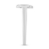 Thumbnail Image 2 of 1/6 CT. T.W. Octagon Multi-Diamond Open Shank Ring in 10K White Gold