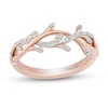 Thumbnail Image 1 of Collector's Edition Enchanted Disney The Little Mermaid 1/10 CT. T.W. Diamond Coral Reef Ring in 10K Two-Tone Gold