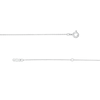 Thumbnail Image 2 of Marilyn Monroe™ Collection 3/8 CT. T.W. Diamond Stars Double Strand Necklace in Sterling Silver