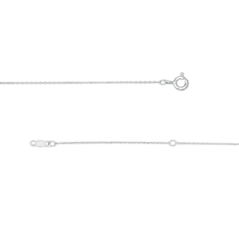 Main Image 2 of Marilyn Monroe™ Collection 3/8 CT. T.W. Diamond Stars Double Strand Necklace in Sterling Silver