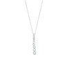 Thumbnail Image 1 of Marilyn Monroe™ Collection 3/8 CT. T.W. Journey Diamond Pendant in 10K White Gold