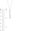 Thumbnail Image 3 of Marilyn Monroe™ Collection 3/8 CT. T.W. Journey Diamond Pendant in 10K White Gold