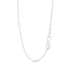 Thumbnail Image 3 of Marilyn Monroe™ Collection 1/4 CT. T.W. Journey Diamond Wave Pendant in 10K White Gold
