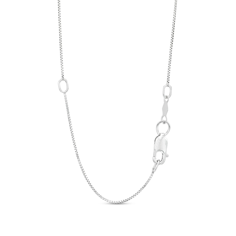 Main Image 3 of Marilyn Monroe™ Collection 1/4 CT. T.W. Journey Diamond Wave Pendant in 10K White Gold