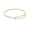 Thumbnail Image 1 of 1 CT. T.W. Multi-Diamond Orbit Bangle in 10K Gold - 7.11"