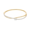 Thumbnail Image 0 of 1 CT. T.W. Multi-Diamond Orbit Bangle in 10K Gold - 7.11"