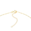 Thumbnail Image 1 of Child's Adjustable 1.28mm Solid Figaro Chain Necklace in 14K Gold - 15"