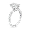 Thumbnail Image 3 of Vera Wang Love Collection 2-1/3 CT. T.W. Emerald-Cut Certified Lab-Grown Diamond Engagement Ring in 14K White Gold (F/VS2)