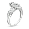 Thumbnail Image 3 of 1 CT. T.W. Marquise Multi-Diamond Engagement Ring in 14K White Gold