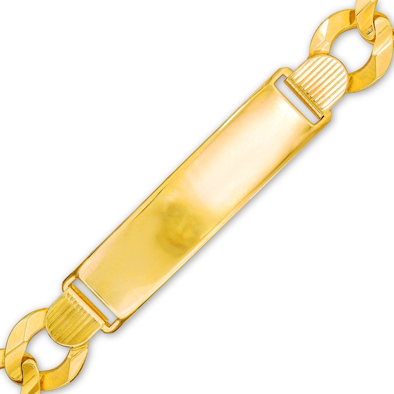 Main Image 1 of 11.5mm I.D. Bracelet in 10K Gold - 8.5"