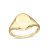 Thumbnail Image 1 of Oval Signet Ring in 10K Gold