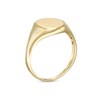 Thumbnail Image 3 of Oval Signet Ring in 10K Gold