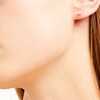 Thumbnail Image 2 of 1/5 CT. T.W. Certified Princess-Cut Diamond Solitaire Stud Earrings in 14K Gold (J/I1)