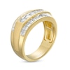 Thumbnail Image 2 of Men's 1 CT. T.W. Diamond Raised Five Stone Ring in 10K Gold