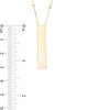 Thumbnail Image 3 of Linear Bar Saturn Chain Necklace in 10K Gold