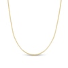 Thumbnail Image 1 of Adjustable 1.1mm Popcorn Chain Necklace in Hollow 14K Gold - 22"