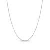 Thumbnail Image 1 of 1.1mm Popcorn Chain Necklace in Hollow 14K White Gold - 22"