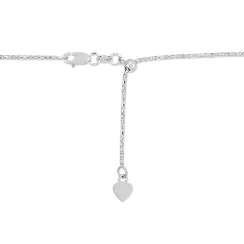 Main Image 3 of 1.1mm Popcorn Chain Necklace in Hollow 14K White Gold - 22"
