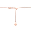 Thumbnail Image 2 of 1.1mm Popcorn Chain Necklace in Hollow 14K Rose Gold - 22"