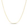 Thumbnail Image 0 of 2.1mm Paper Clip Chain Choker Necklace in Hollow 14K Gold - 16"