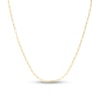 Thumbnail Image 1 of 2.1mm Paper Clip Chain Necklace in Hollow 14K Gold - 24"