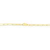Thumbnail Image 2 of 3.2mm Paper Clip Chain Necklace in Hollow 14K Gold - 18"