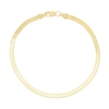 Thumbnail Image 0 of 3.8mm Herringbone Chain Bracelet in Hollow 14K Gold - 7.0"