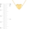 Thumbnail Image 2 of Puffed Heart Necklace in 14K Gold