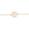 Thumbnail Image 3 of Tree of Life Disc Bracelet in 14K Gold