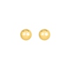 Thumbnail Image 2 of Polished 7.0mm Ball Stud Earrings in 14K Gold