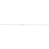 Thumbnail Image 3 of 2.5mm Diamond-Cut Paper Clip Chain Necklace in Solid Sterling Silver  - 18"