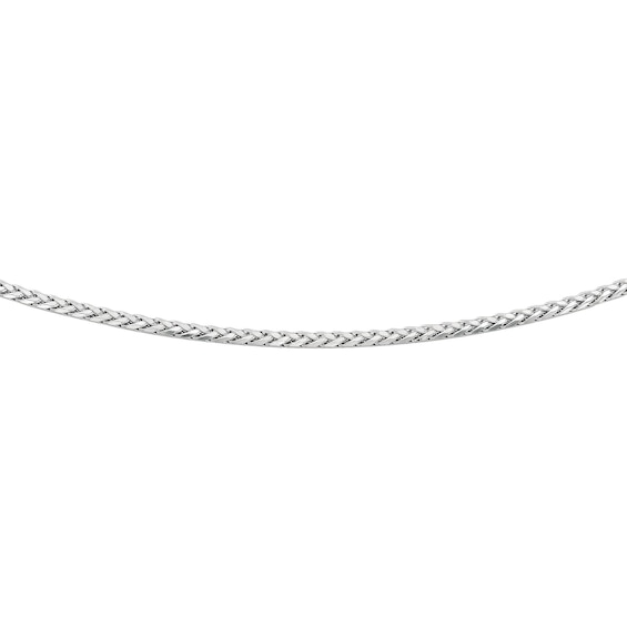 3.2mm Wheat Chain Necklace in Hollow Sterling Silver - 24"