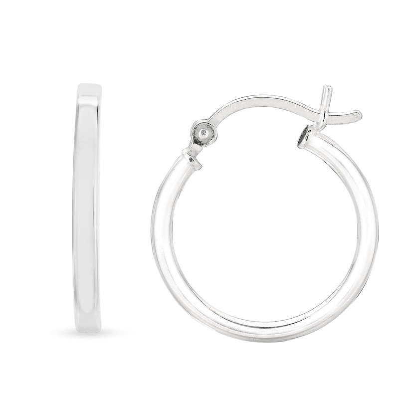 Main Image 1 of 15.0mm Hoop Earrings in Sterling Silver