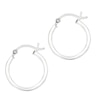 Thumbnail Image 3 of 15.0mm Hoop Earrings in Sterling Silver