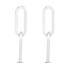 Thumbnail Image 2 of Paper Clip Drop Earrings in Sterling Silver