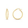 Thumbnail Image 3 of Essentials Three Pair Polished Hoop Earrings Set in 10K Gold