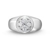 Thumbnail Image 4 of 1 CT. T.W. Multi-Diamond Dome Ring in 14K White Gold