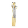 Thumbnail Image 2 of 3/4 CT. T.W. Oval Diamond Sideways Bridal Set in 10K Gold