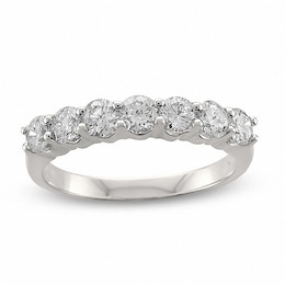 1 CT. T.W. Diamond Seven Stone Ring in Platinum