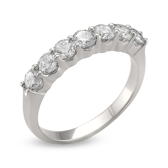 1 CT. T.w. Diamond Seven Stone Ring in Platinum