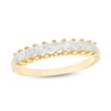 Thumbnail Image 1 of 1/2 CT. T.W. Princess-Cut Diamond High Profile Ten Stone Ring in 14K Gold