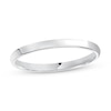 Thumbnail Image 0 of 2.0mm Engravable Low Dome Comfort-Fit Wedding Band in 10K White Gold (1 Line)