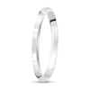 Thumbnail Image 1 of 2.0mm Engravable Low Dome Comfort-Fit Wedding Band in 10K White Gold (1 Line)