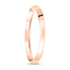 Thumbnail Image 1 of 2.0mm Engravable Low Dome Comfort-Fit Wedding Band in 10K Rose Gold (1 Line)