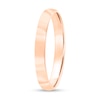 Thumbnail Image 1 of 3.0mm Engravable Low Dome Comfort-Fit Wedding Band in 10K Rose Gold (1 Line)