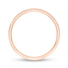 Thumbnail Image 2 of 4.0mm Engravable Low Dome Comfort-Fit Wedding Band in 10K Rose Gold (1 Line)