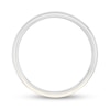 Thumbnail Image 3 of 6.0mm Engravable Low Dome Comfort-Fit Wedding Band in 10K White Gold (1 Line)
