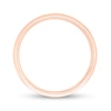 Thumbnail Image 2 of Men's 6.0mm Engravable Low Dome Comfort-Fit Wedding Band in 10K Rose Gold (1 Line)