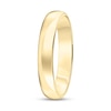 Thumbnail Image 1 of 4.0mm Engravable Low Dome Comfort-Fit Wedding Band in 14K Gold (1 Line)