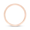 Thumbnail Image 2 of Men's 4.0mm Engravable Low Dome Comfort-Fit Wedding Band in 14K Rose Gold (1 Line)